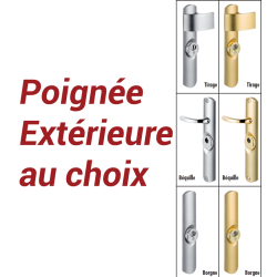 Serrure carénée en applique Securystar A2P* 3 points 
