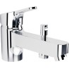 Robinet mitigeur bain-douche monotrou chrome Porcher Olyos C2
