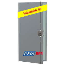 Porte blindée A2P BP1, Securystar Le Privilège, Serrure applique 3 points Senior 1410