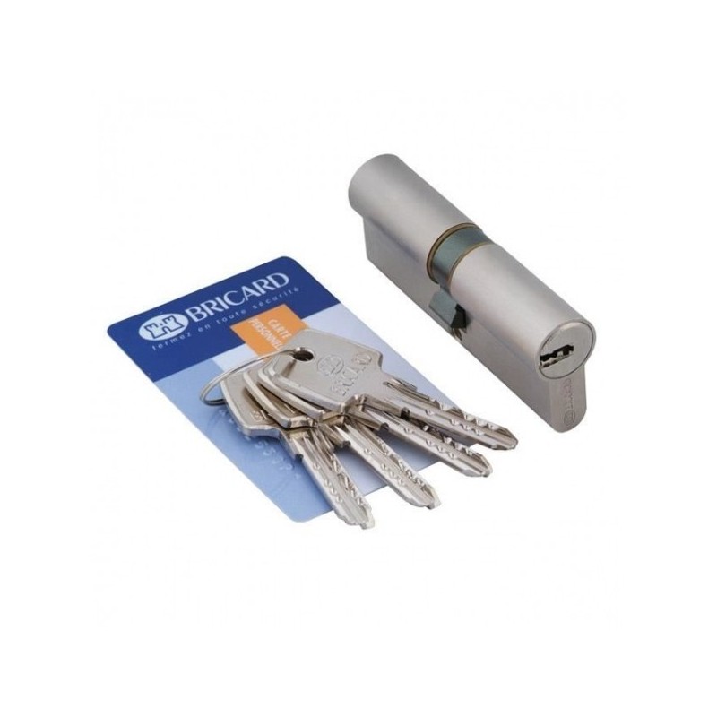 Cylindre de serrure double entrée SERIAL S - Profil Européen 30x30mm