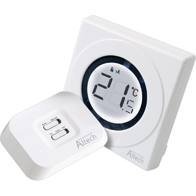 Thermostat électronique tactile sans fil Altech