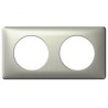 Double prise Legrand Céliane 2x2P+T - Appareillage complet Anodisé Titane encastré