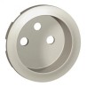 Double prise Legrand Céliane 2x2P+T - Appareillage complet Anodisé Titane encastré