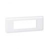Quadruple prise Legrand Mozaic 4x2P+T - Appareillage complet Blanc saillie