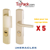 Pack COPRO - Ensemble de sécurité palière blindé, Héraclès Salomé™ - Champagne