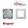 Interrupteur va-et-vient Legrand Niloé - Appareillage complet argent encastré