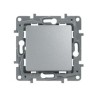 Interrupteur poussoir Legrand Niloé - Appareillage complet argent encastré