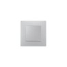 Interrupteur poussoir Legrand Niloé - Appareillage complet argent encastré