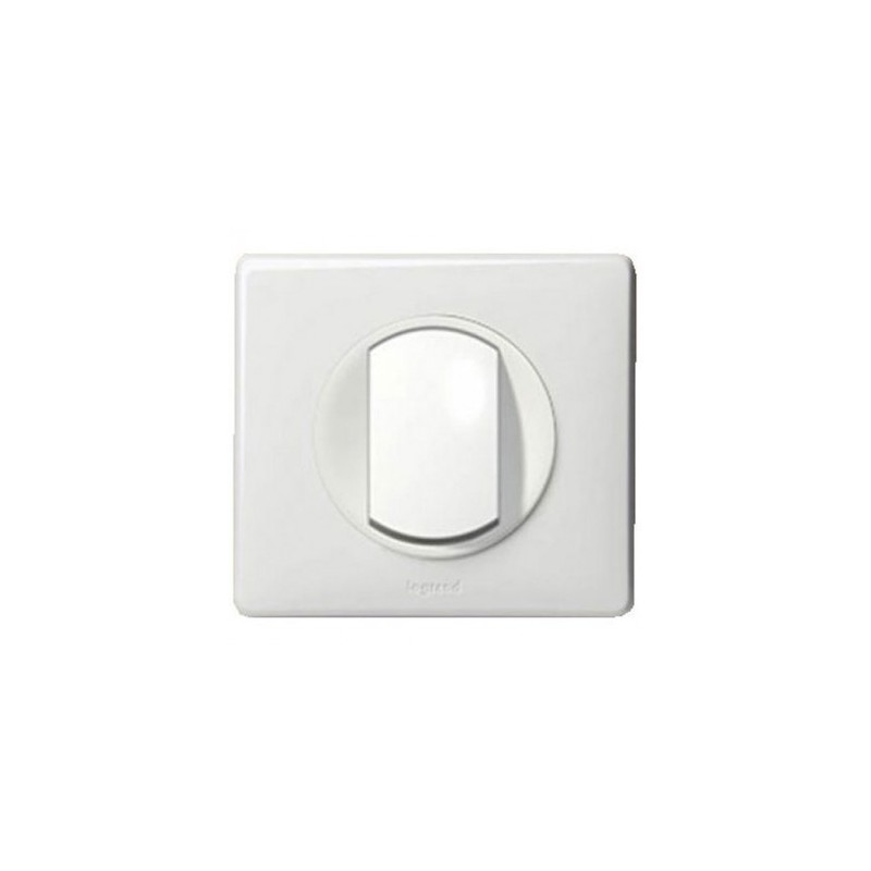 Interrupteur va-et-vient Legrand Céliane - Appareillage complet Blanc encastré