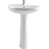 Lavabo sur pied Roca Polo Zoom 56cm