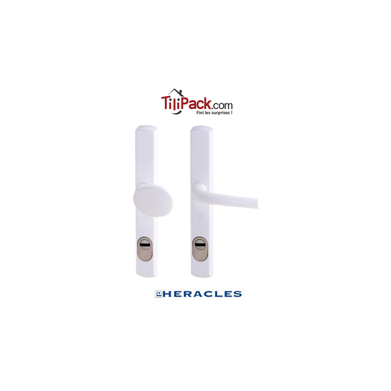 Ensemble de sécurité blindé Héraclès Salomé™, axe 70 mm - Blanc