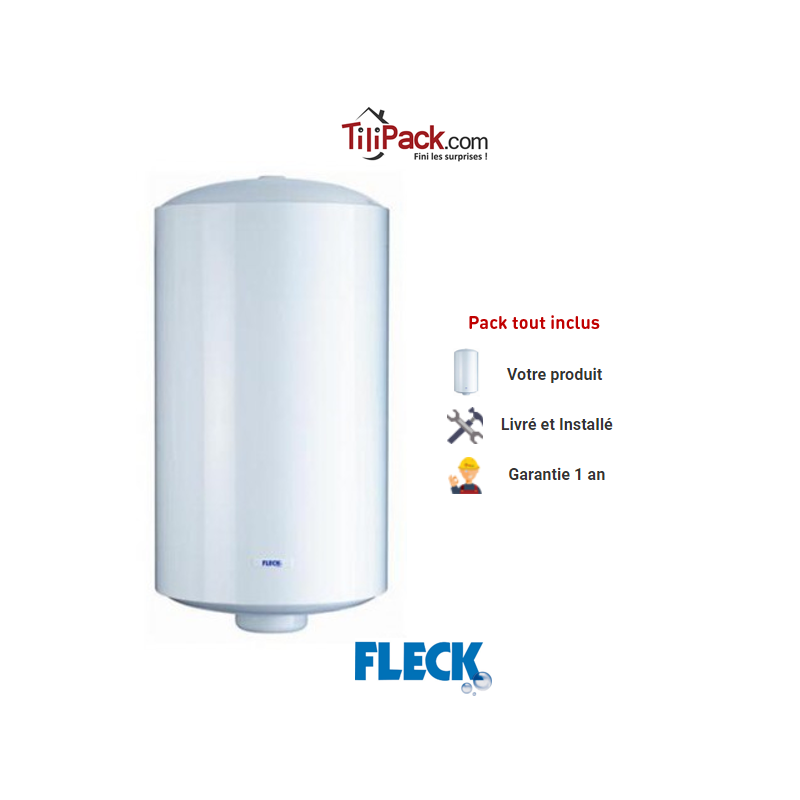 Chauffe-eau électrique 150l Fleck vertical blindé