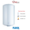 Chauffe-eau électrique 150l Fleck vertical blindé
