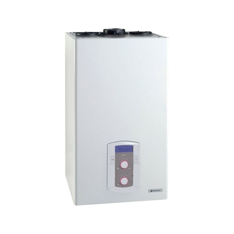 Chaudière murale mixte à micro accumulation Chaffoteaux Mira C 25kW - Cheminée Chaudière murale mixte à micro accumulation Chaffoteaux Mira C 25kW - Cheminée
