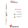 Serrure à mortaiser Vachette Trilock 5900 5 points A2P** - Entraxe 70 mm - Profil européen