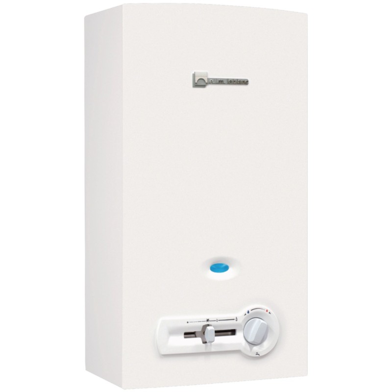 Chauffe-bains ELM leblanc ONDEA compact avec veilleuse, gaz naturel 11 litres