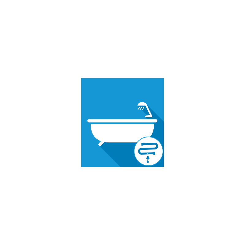 Réparation fuite d'eau sur baignoire