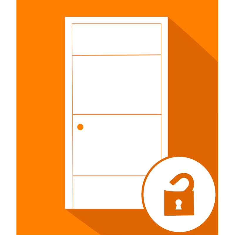 Ouverture de porte intérieur Ouverture de porte intérieur