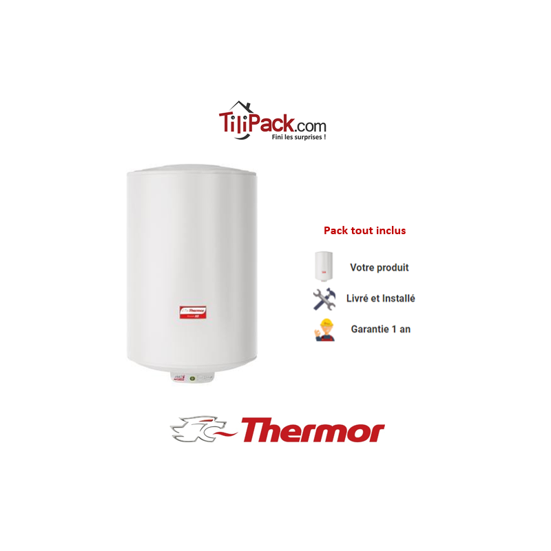 Chauffe-eau électrique Thermor DURALIS D57 150L vertical stéatite Chauffe-eau électrique Thermor DURALIS D57 150L vertical stéatite