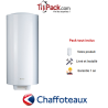 Chauffe-eau électrique Chaffoteaux HPC 2 100L vertical stéatite - diamètre 53 cm