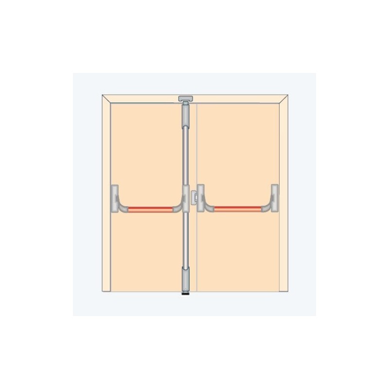Porte coupe-feu double vantaux Securystar A2P BP1 1/2h Porte coupe-feu double vantaux Securystar A2P BP1 1/2h