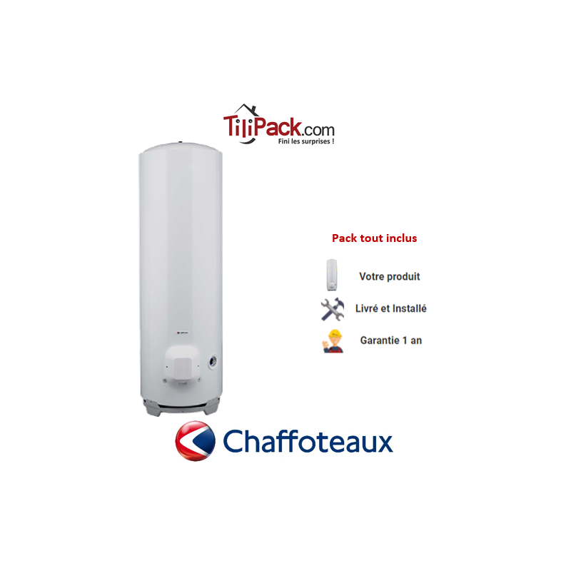 Chauffe-eau électrique Chaffoteaux 300L stable blindé Chauffe-eau électrique Chaffoteaux 300L stable blindé