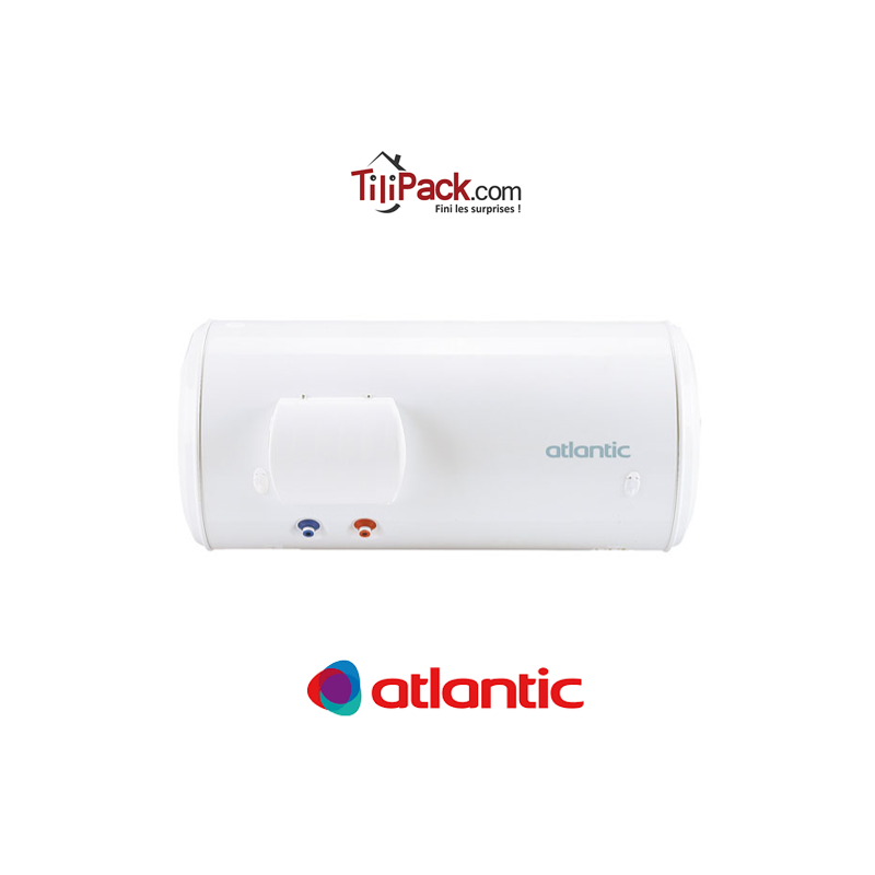 Chauffe-eau électrique 150l Atlantic horizontal blindé raccordement bas