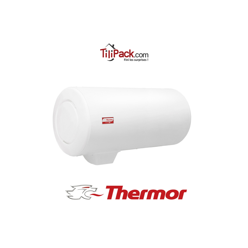 Chauffe-eau électrique Thermor DURALIS 200L horizontal stéatite raccordement bas