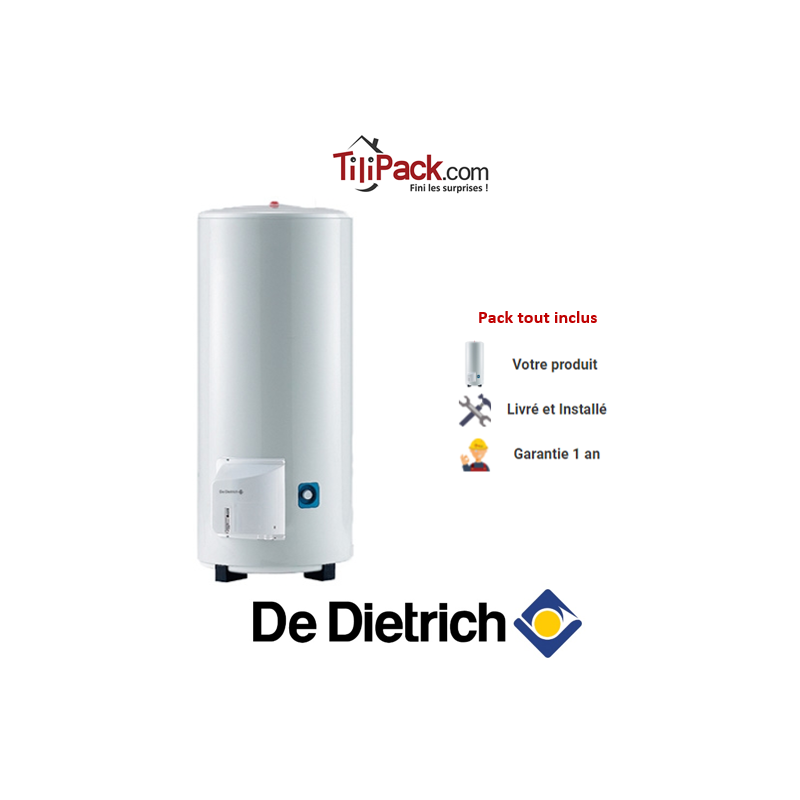 Chauffe-eau électrique De Dietrich Corémail THS 300L, stable stéatite