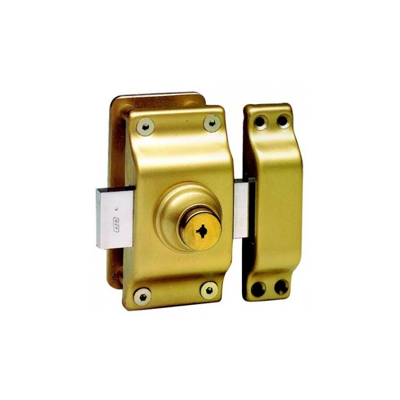 Verrou à bouton Bricard Super-Sureté