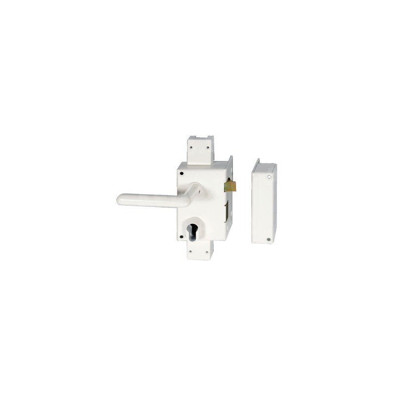 Serrure 3 points en applique JPM Keso 4000 S Ω fournie/posée Serrure 3 points en applique JPM Keso 4000 S Ω fournie/posée
