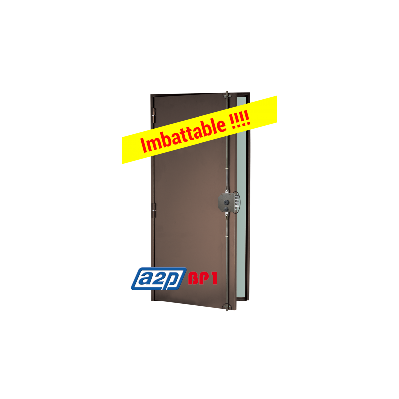 Porte blindée A2P BP1, Securystar Le Privilège, Serrure applique 3 points Senior 1410