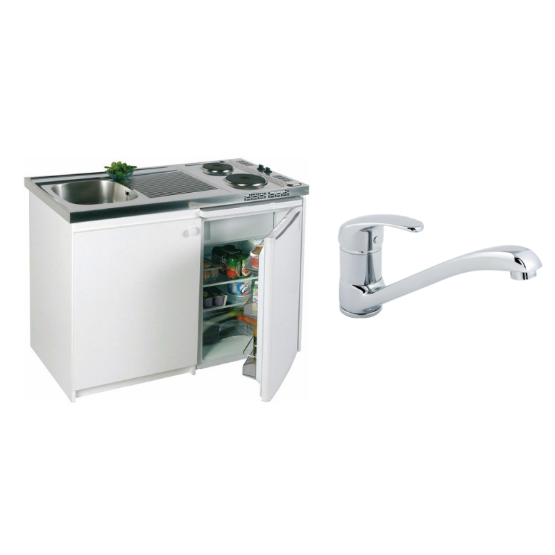Pack Kitchenette Franke River 1200x600 + Robinet Garis Nova