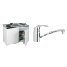 Pack Kitchenette Franke River 1200x600 + Robinet Grohe Eurosmart