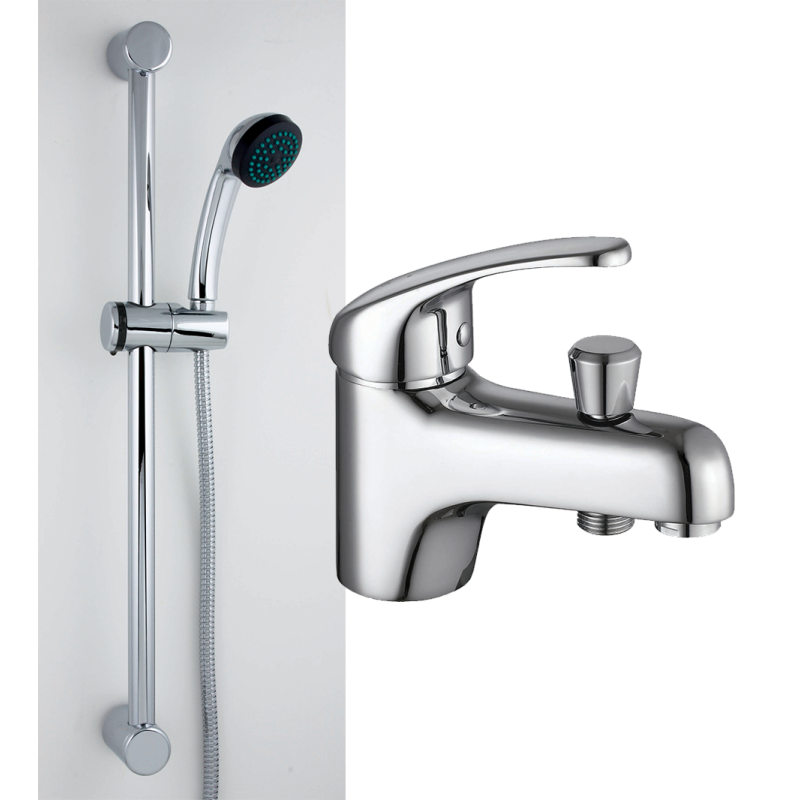 Ensemble de douche + robinet bain/douche Garis Nova