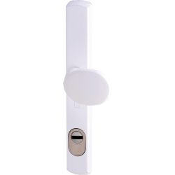 Ensemble de sécurité blindé Héraclès Salomé™, axe 70 mm - Blanc