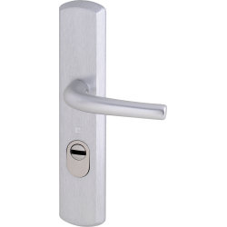 Ensemble de sécurité double béquille blindé, Héraclès Salomé™ - Argent