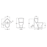 W.C. d'angle Jacob Delafon Pack ODEON UP W.C. d'angle Jacob Delafon Pack ODEON UP