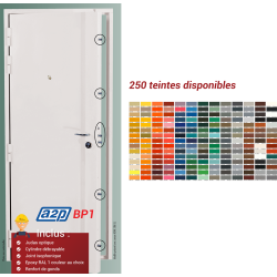 Porte blindée A2P BP1, Securystar Privilège - Serrure carénée 5 points